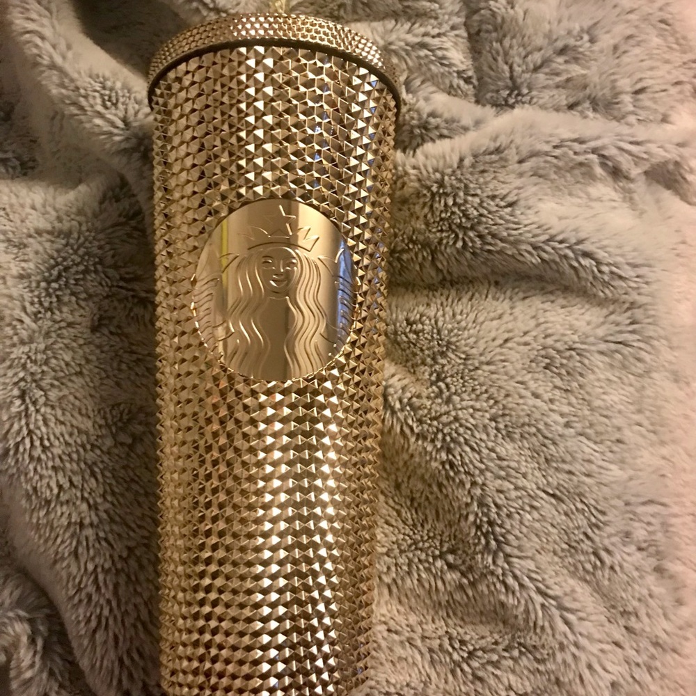 Starbucks Gold Bling Tumbler